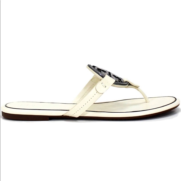 Tory Burch Metal Miller Embellished Sandal - Picture 4 of 6